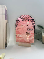 "Rosy Chapters" – Deko Aufsteller