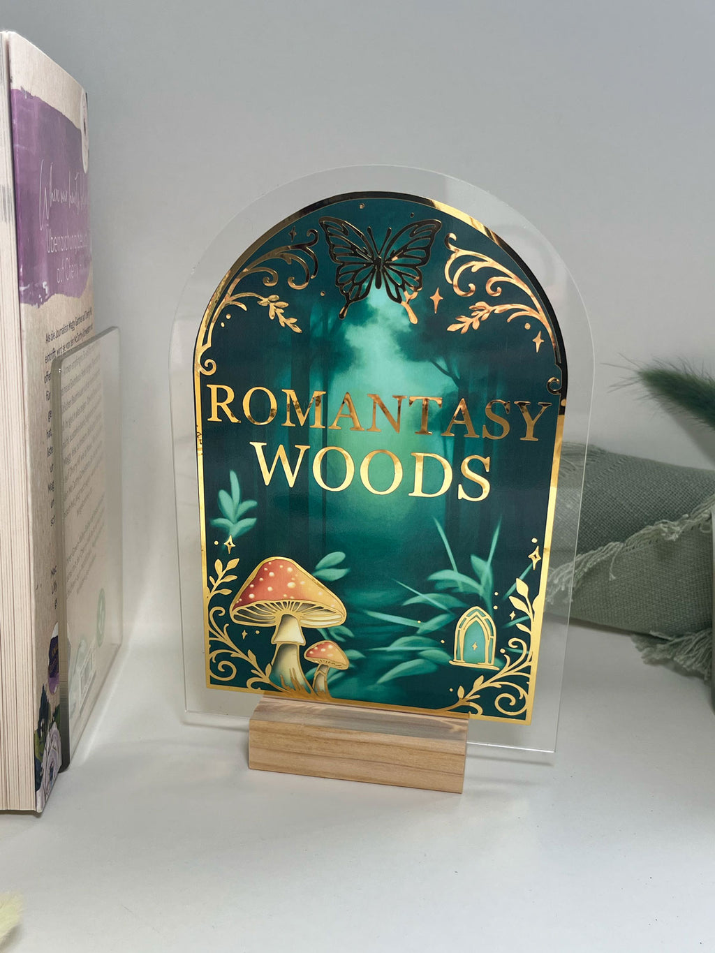 "Romantasy Woods" – Deko Aufsteller
