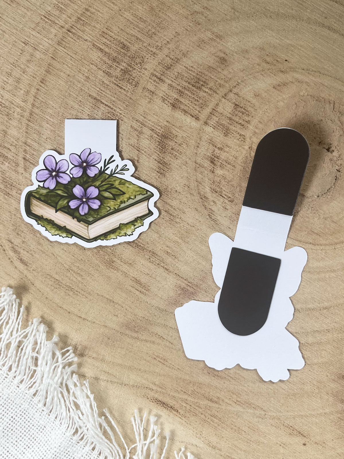 "Romantasy Woods" – Magnet Lesezeichen-Set