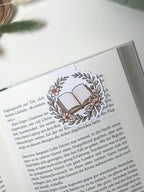 "Rosy Chapters" – Magnet Lesezeichen-Set