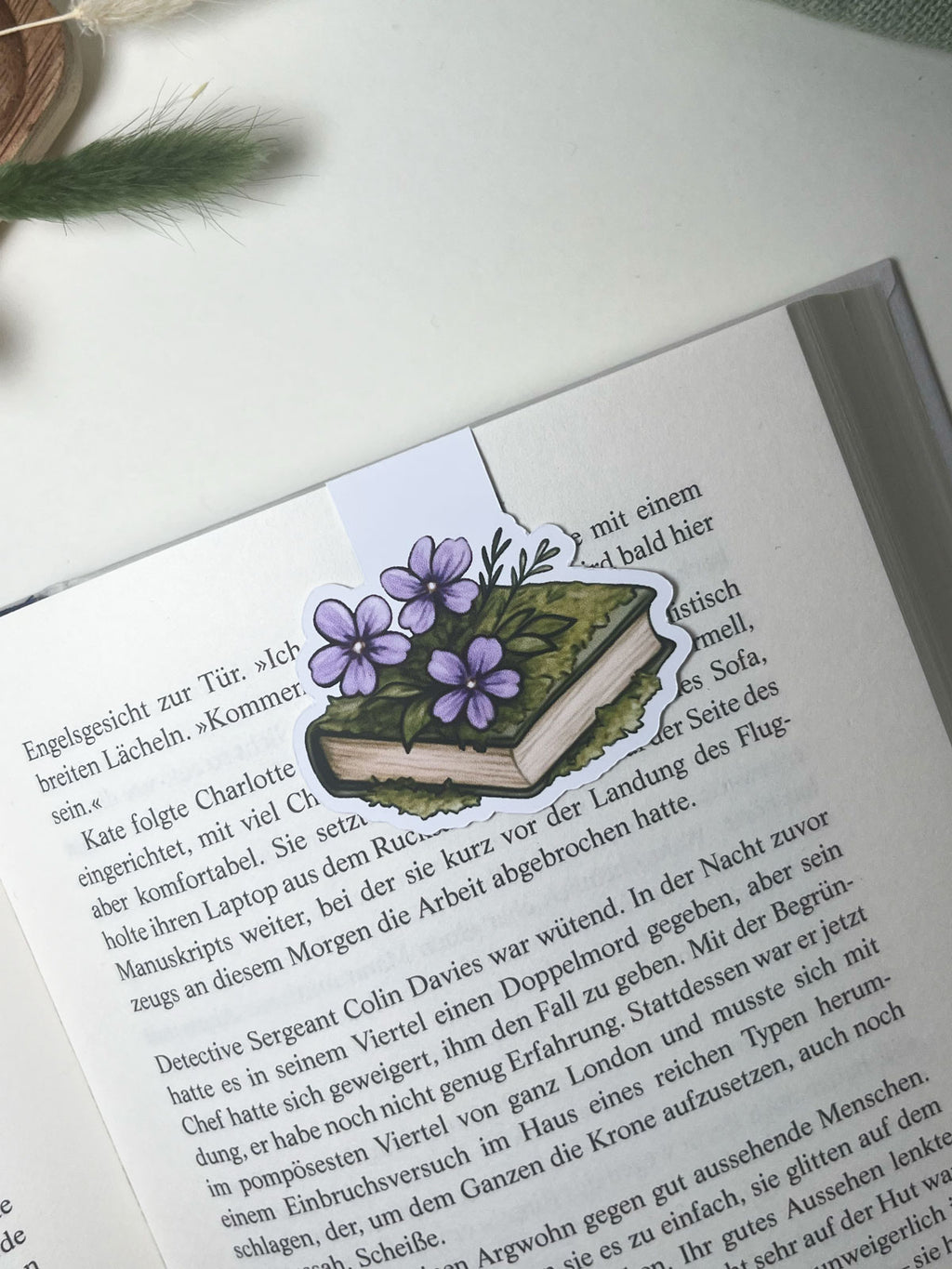 "Romantasy Woods" – Magnet Lesezeichen-Set