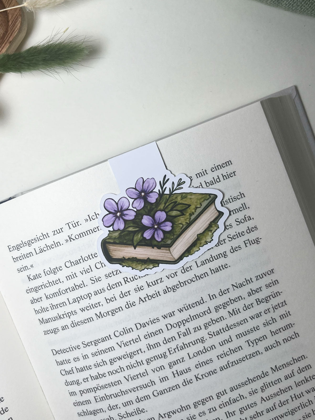 "Romantasy Woods" – Magnet Lesezeichen-Set