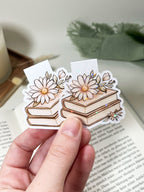 "Rosy Chapters" – Magnet Lesezeichen-Set