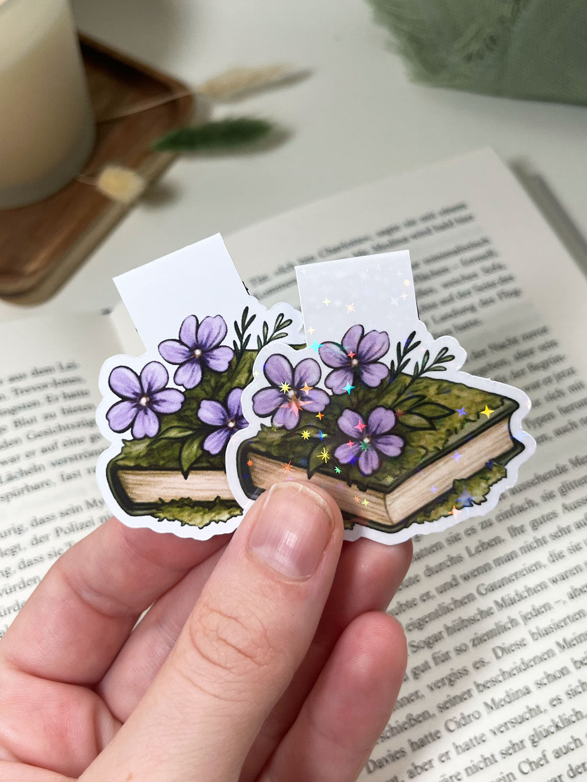 "Romantasy Woods" – Magnet Lesezeichen-Set