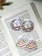 "Rosy Chapters" – Magnet Lesezeichen-Set