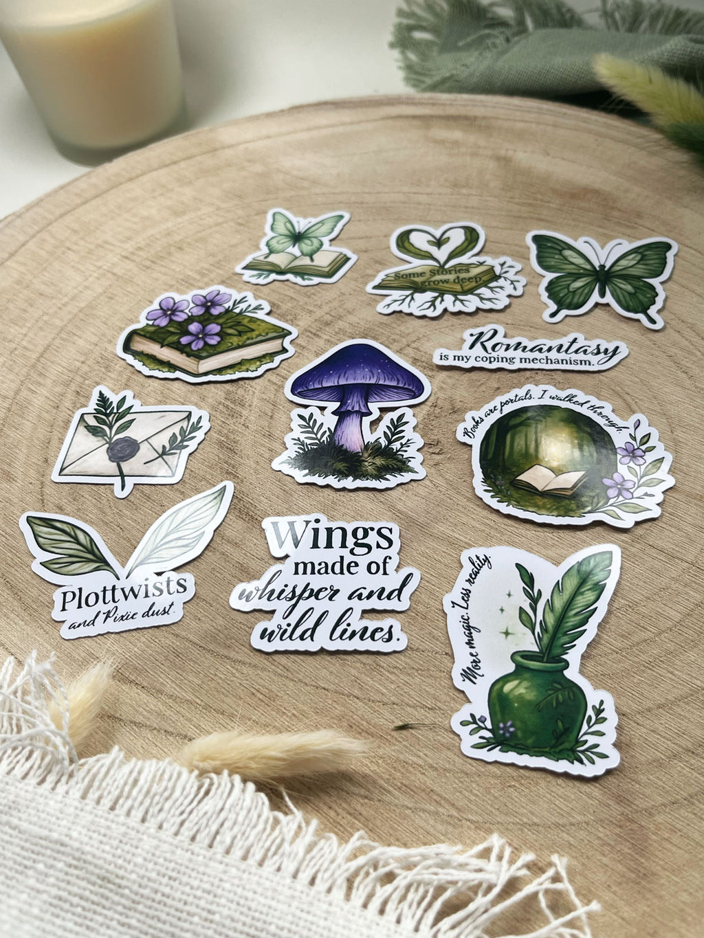 "Romantasy Woods" – Sticker Set