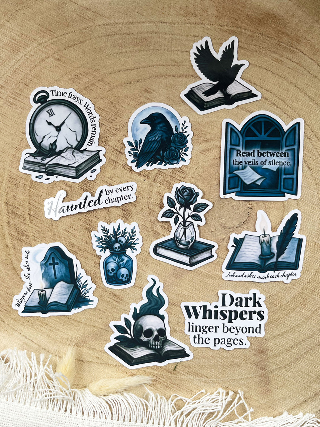 "Dark Whispers" – Sticker Set