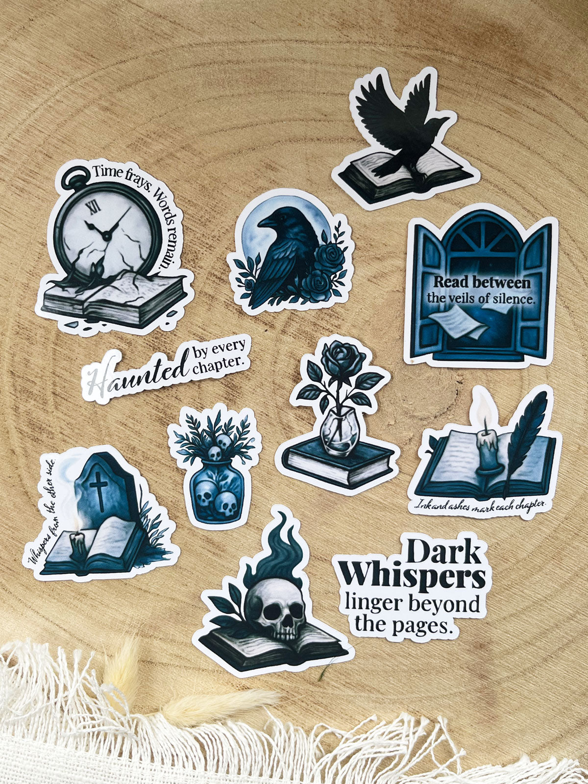 "Dark Whispers" – Sticker Set