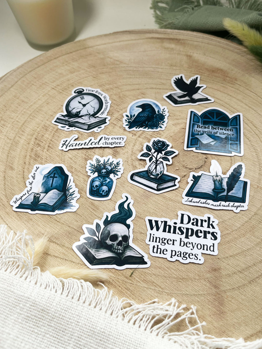 "Dark Whispers" – Sticker Set