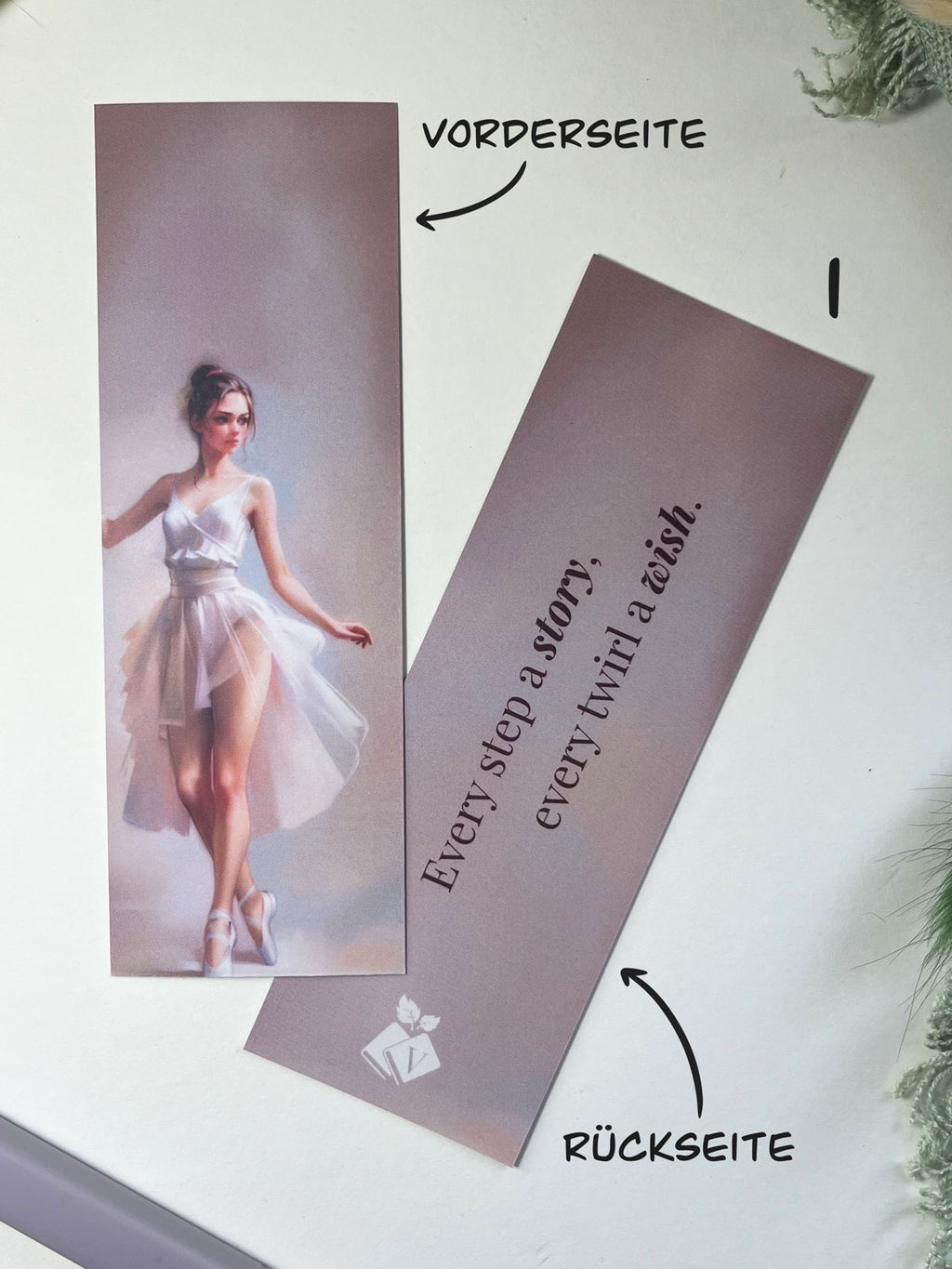 "Rosy Chapters" – Lesezeichen