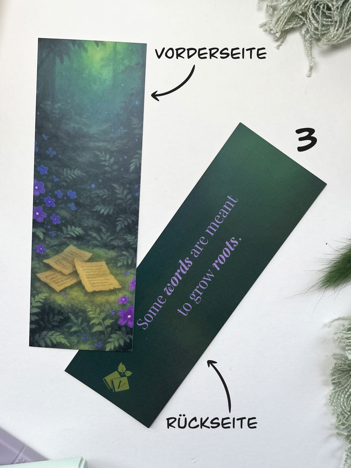 "Romantasy Woods" – Lesezeichen