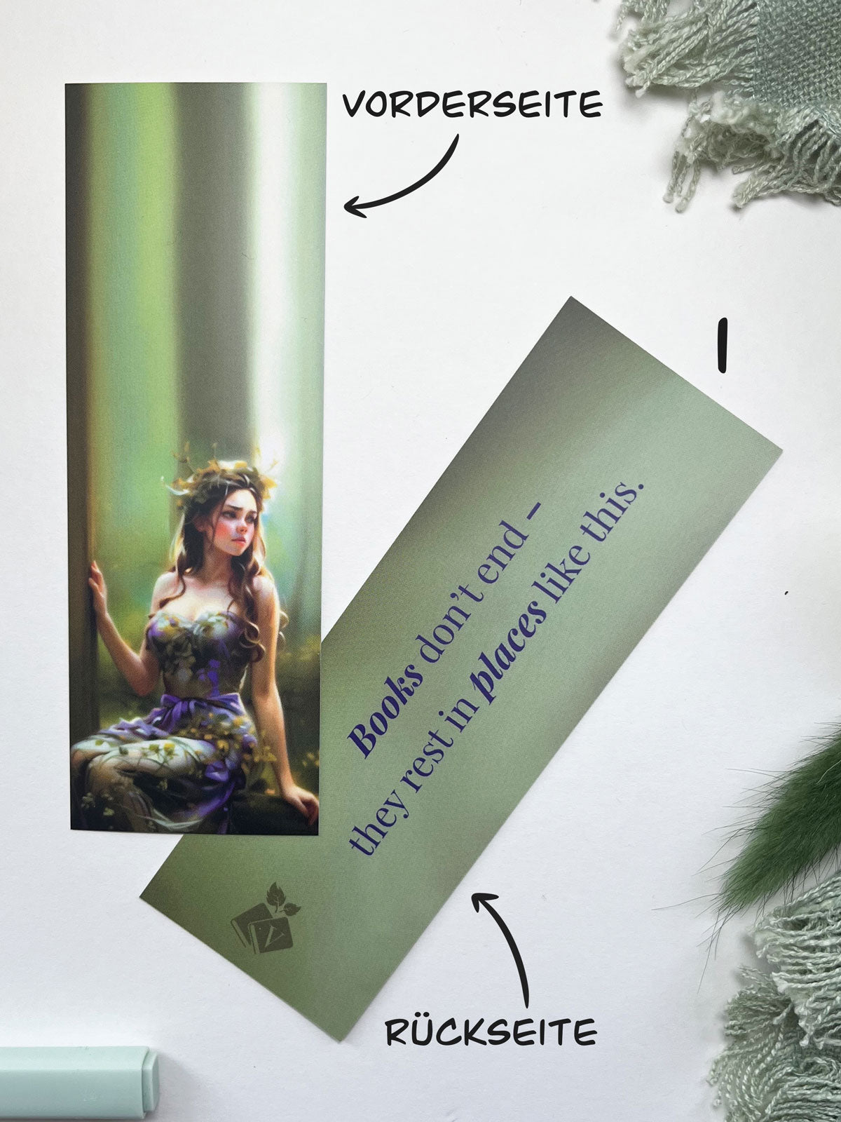 "Romantasy Woods" – Lesezeichen