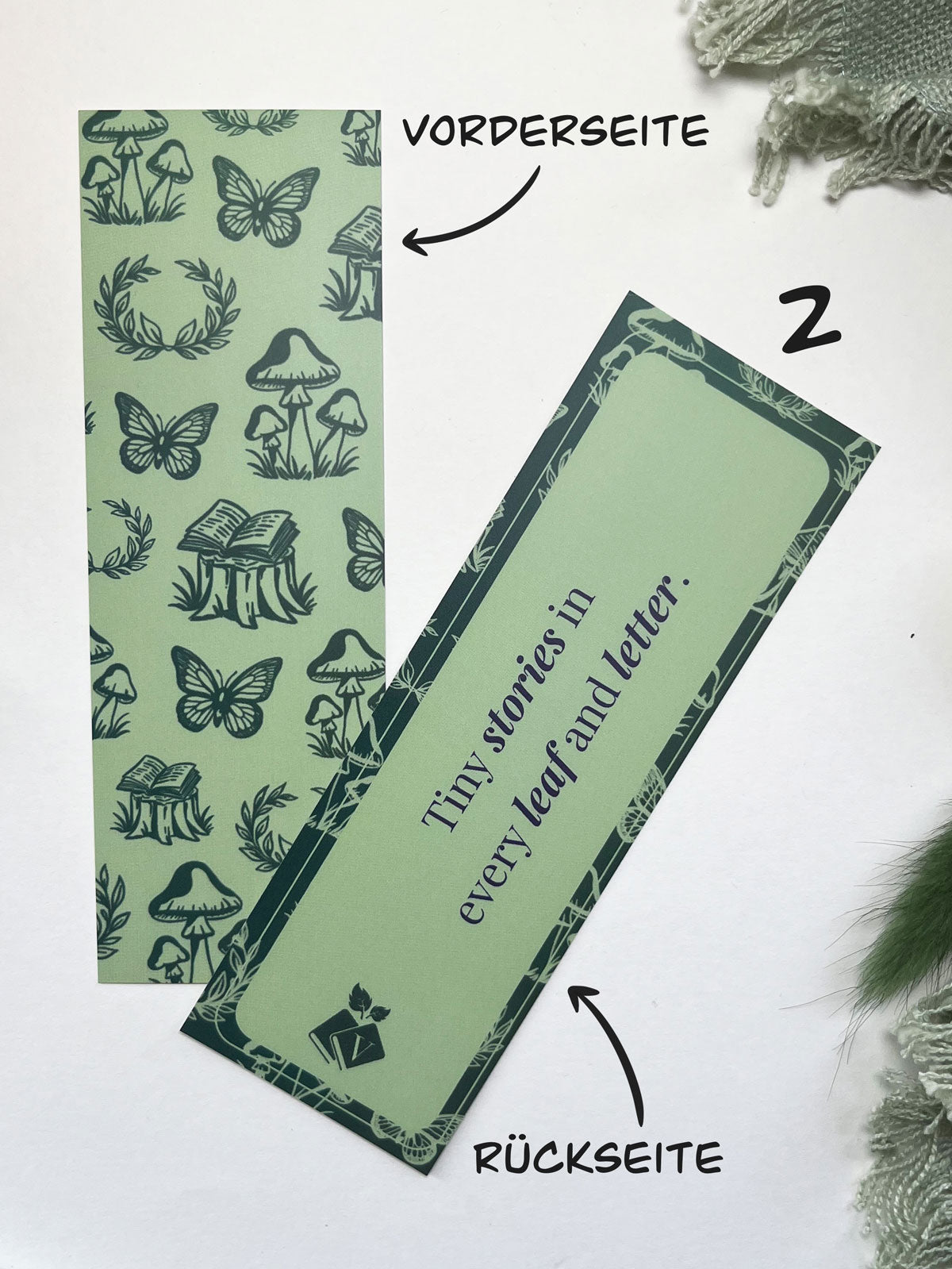 "Romantasy Woods" – Lesezeichen