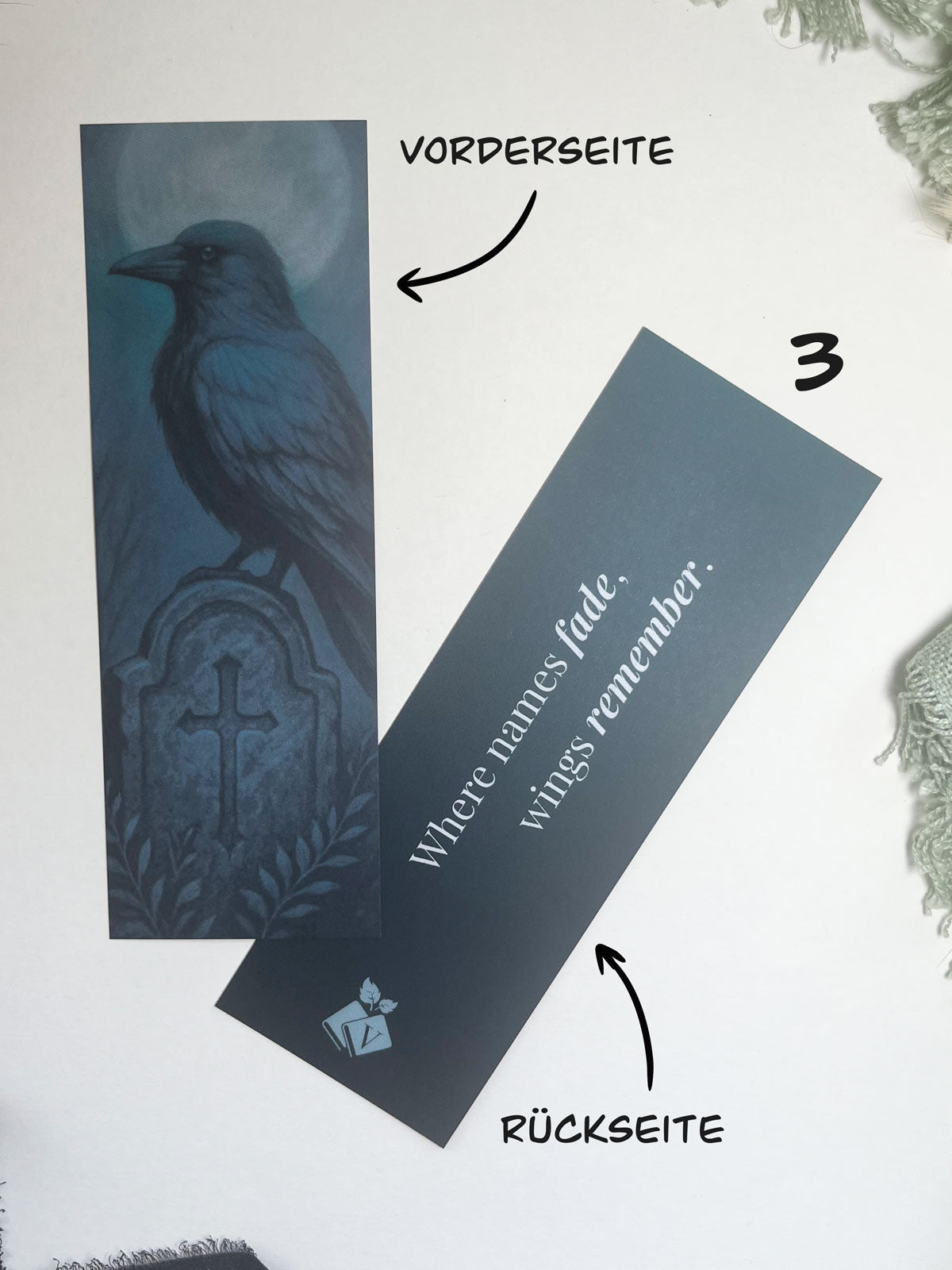 "Dark Whispers" – Lesezeichen