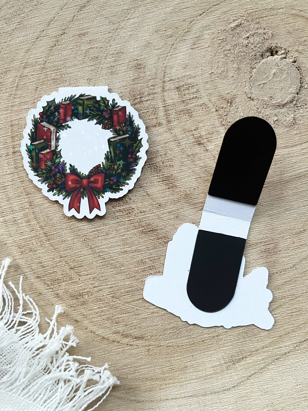 "Christmas Tales" – Magnet Lesezeichen-Set