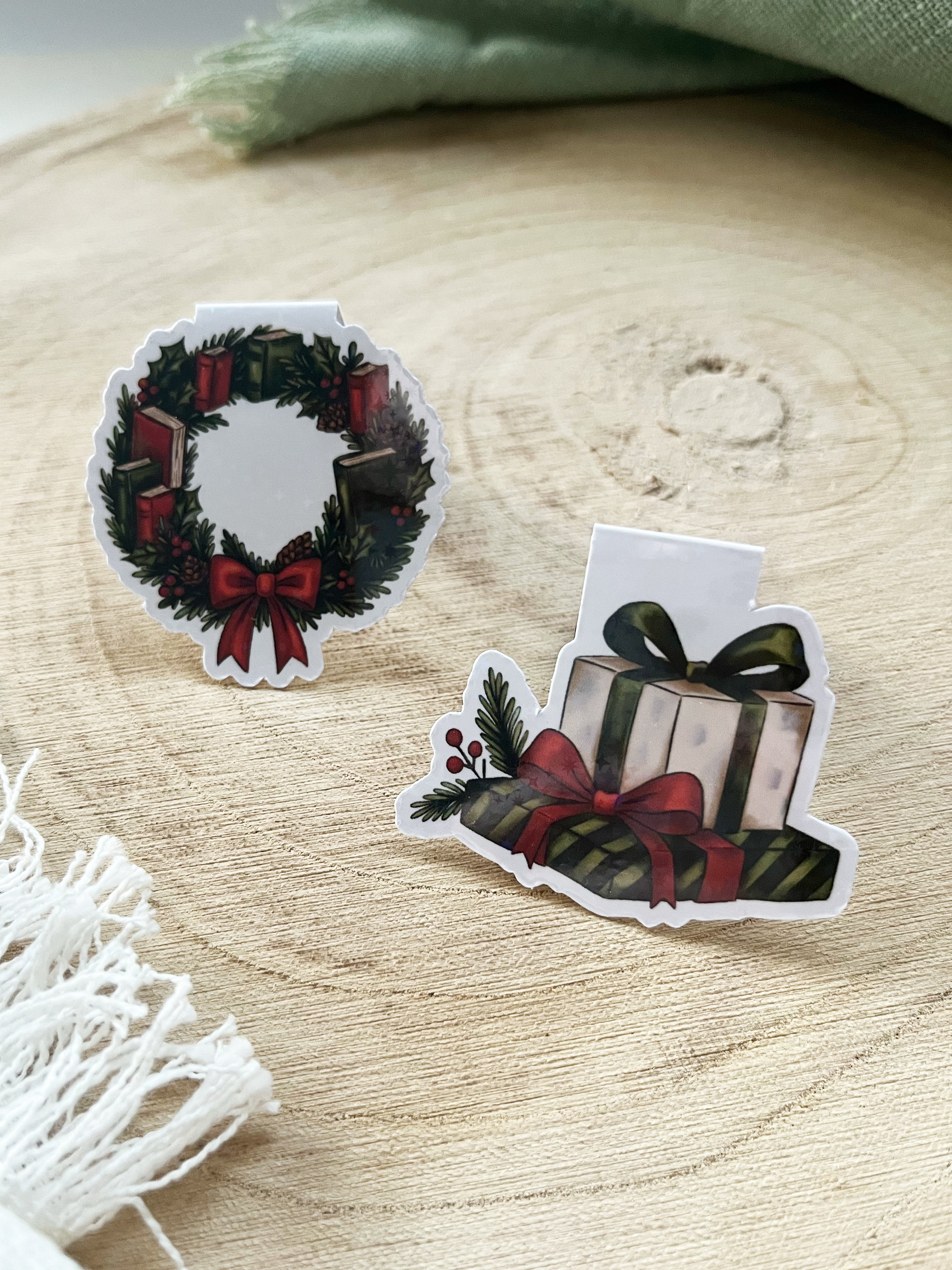 "Christmas Tales" – Magnet Lesezeichen-Set