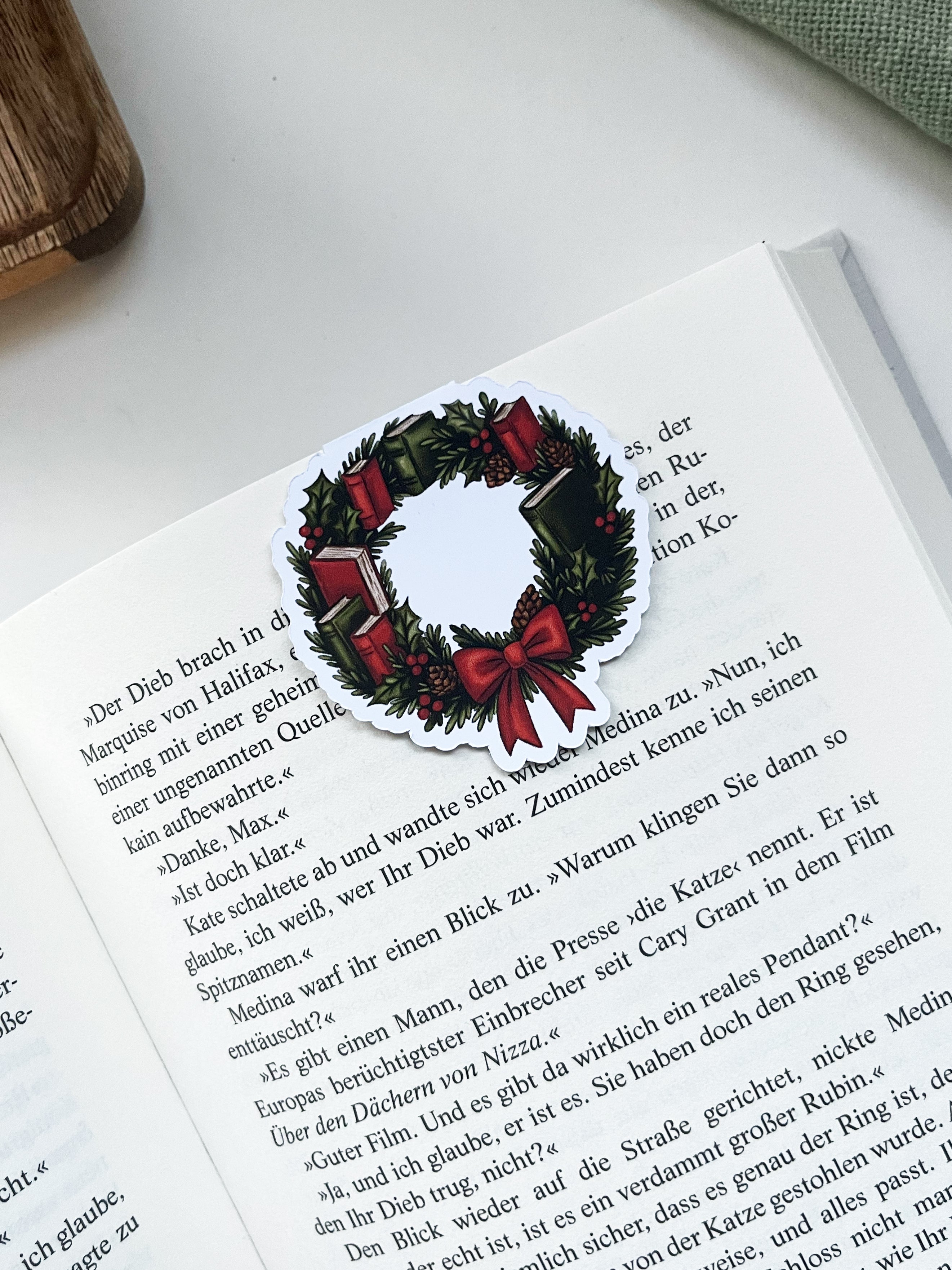 "Christmas Tales" – Magnet Lesezeichen-Set