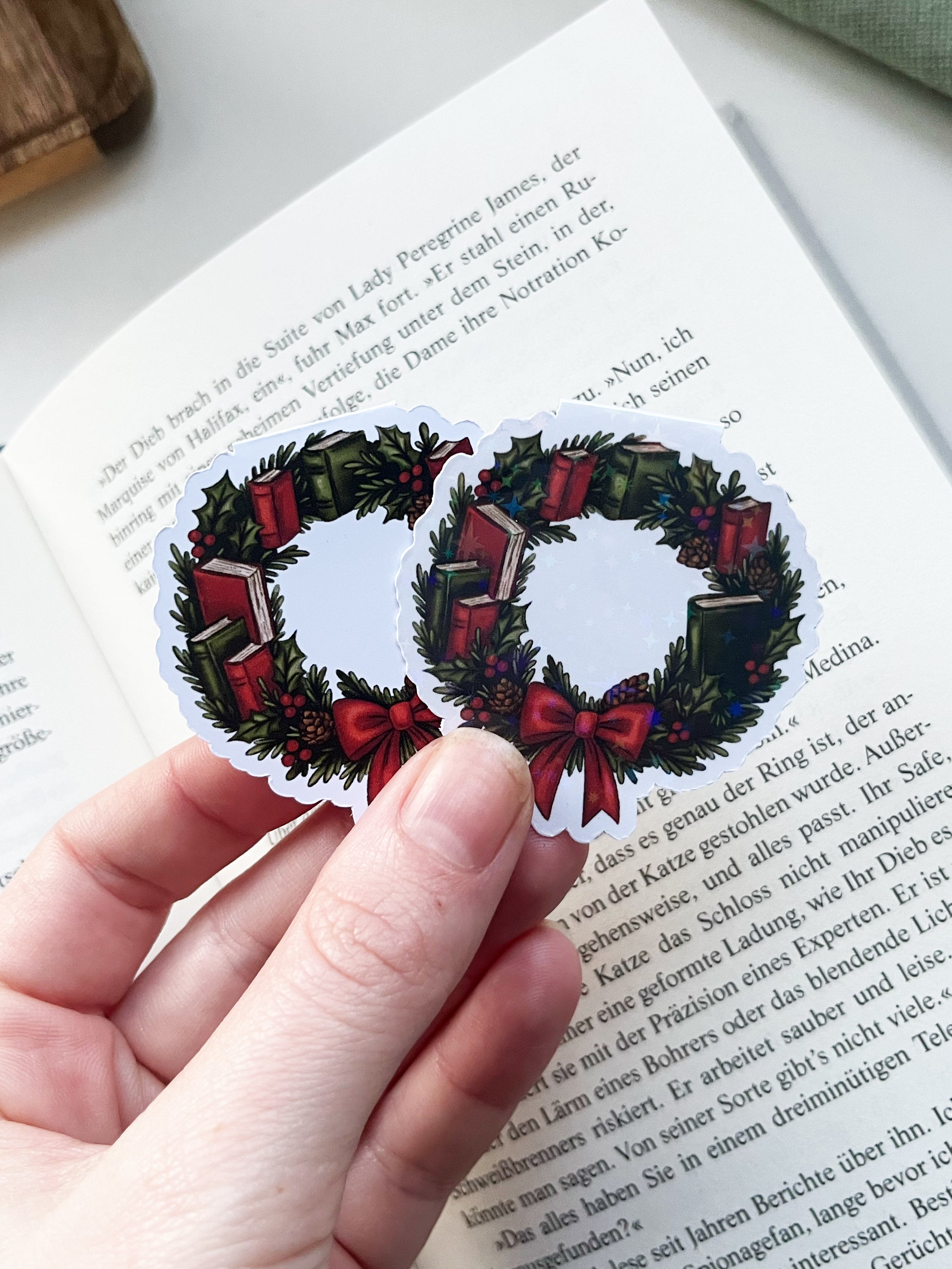 "Christmas Tales" – Magnet Lesezeichen-Set