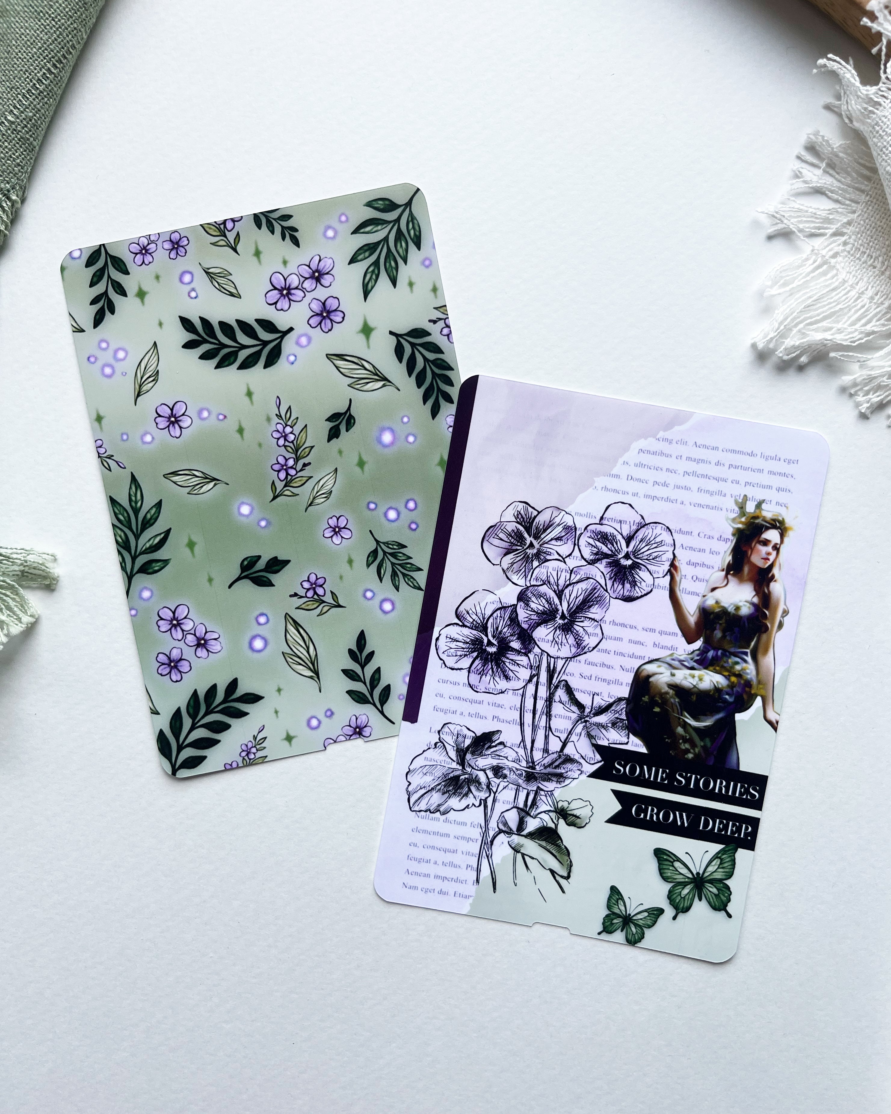 "Romantasy Woods" – Kindle Insert Set