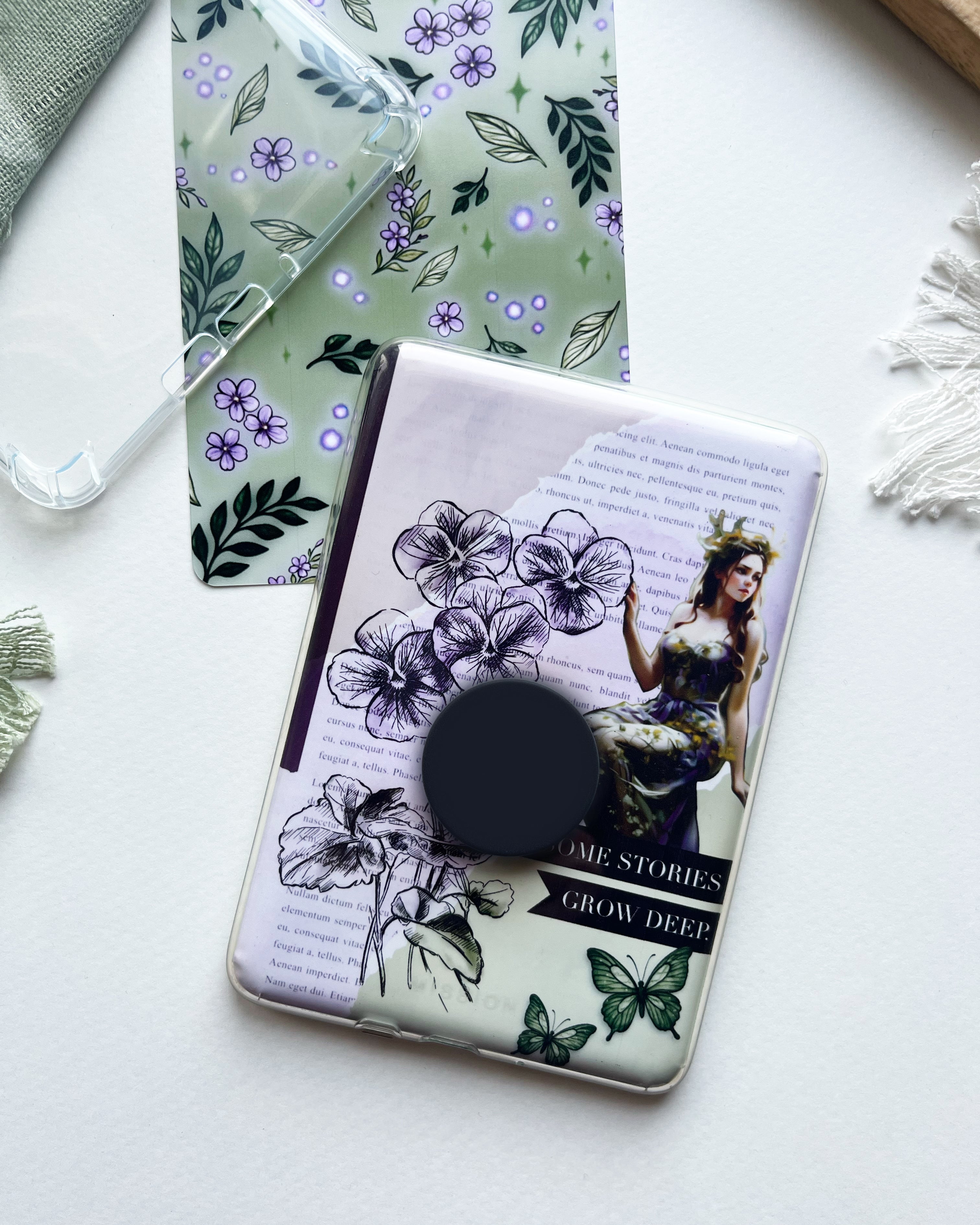 "Romantasy Woods" – Kindle Insert Set