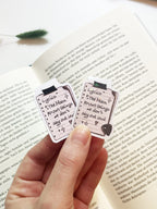 "Midnight Melodies" – Magnet Lesezeichen-Set
