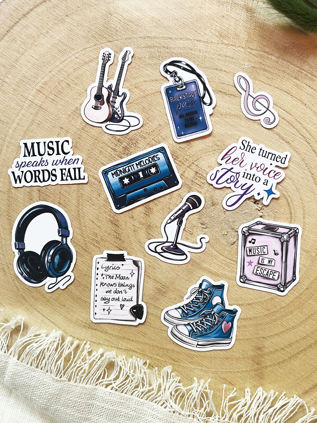 "Midnight Melodies" – Sticker Set