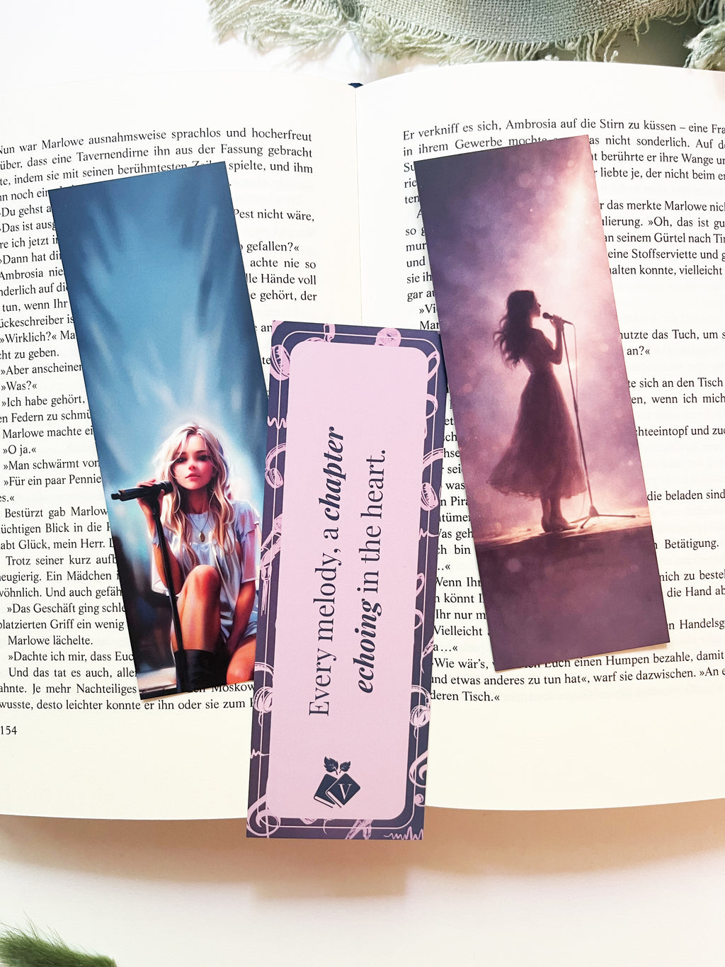 "Midnight Melodies" – Lesezeichen