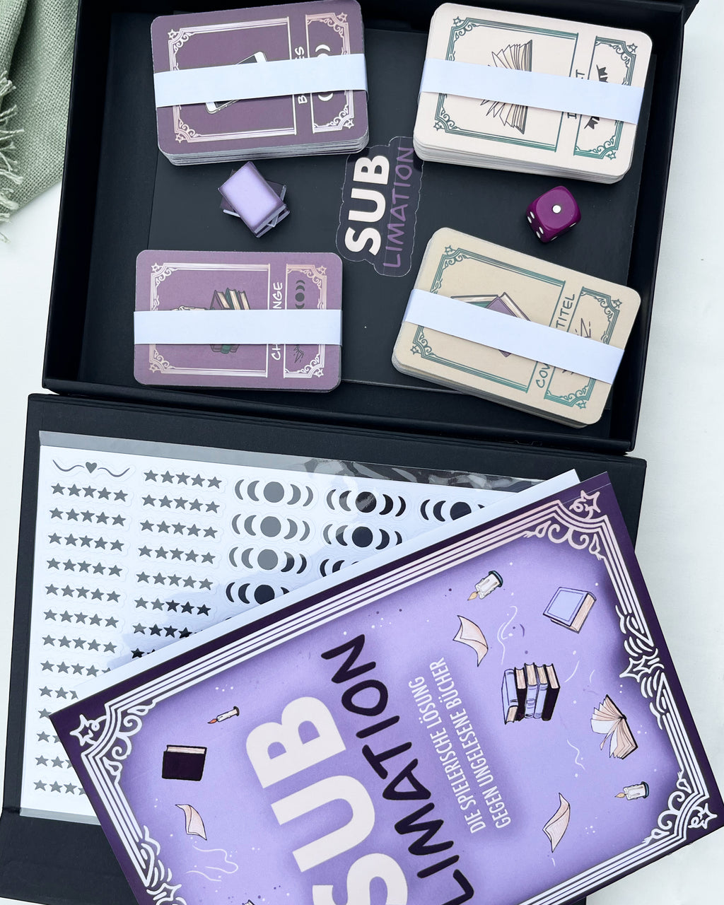 Sublimation – Das Brettspiel Flieder