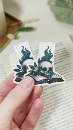 "Dark Whispers" – Magnet Lesezeichen-Set