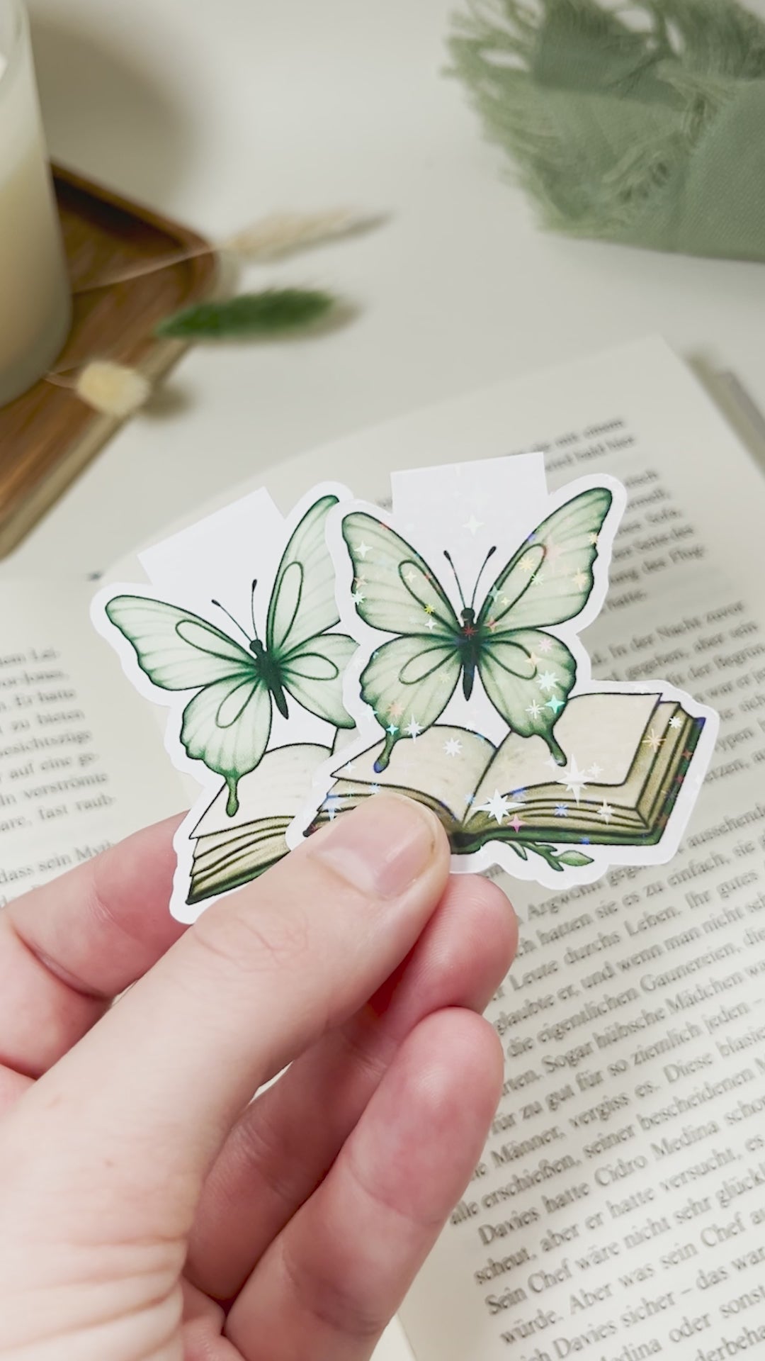 "Romantasy Woods" – Magnet Lesezeichen-Set